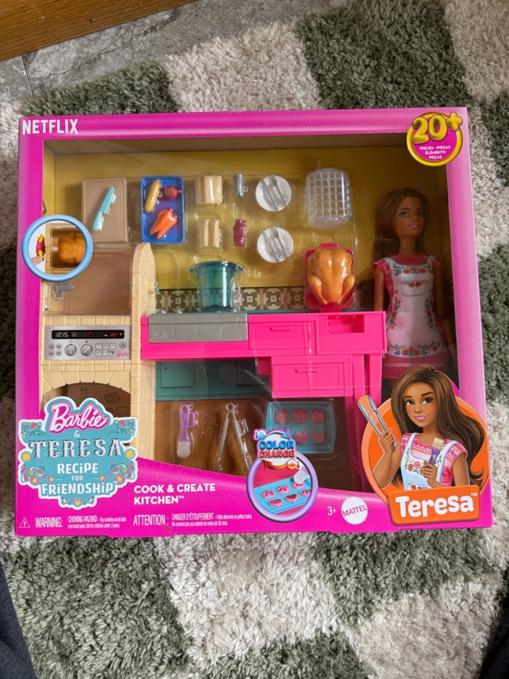 Barbie Teresa Cook & Create Kitchen Playset